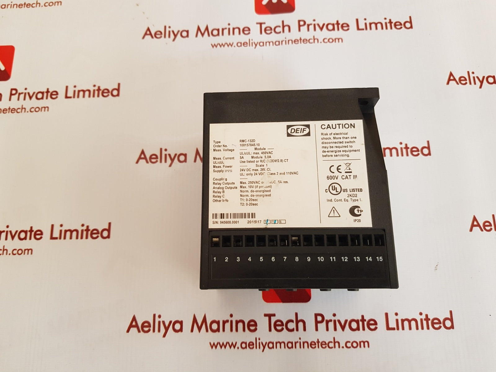 Deif rmc-132d current relay 100157845.10