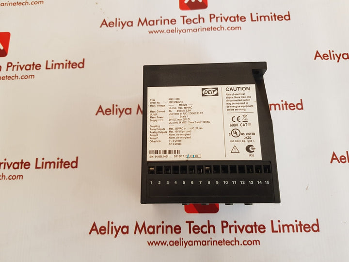 Deif rmc-132d current relay 100157845.10