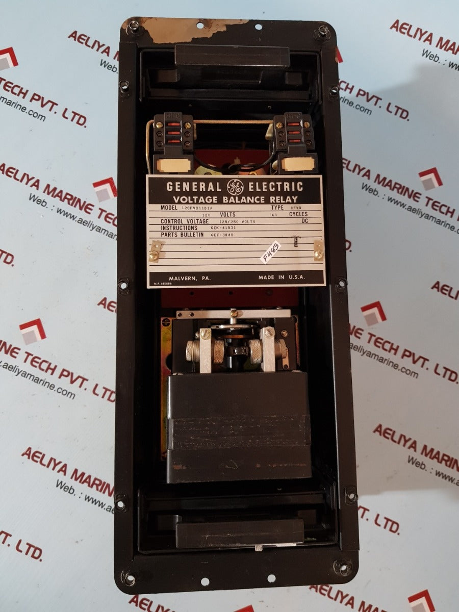 General electric 12cfvb11b1a voltage balance relay