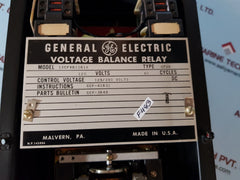 General electric 12cfvb11b1a voltage balance relay