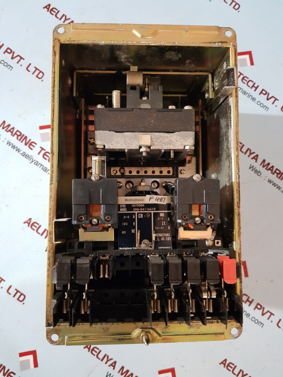 Westinghouse cr-9 1875594 directional over current relay