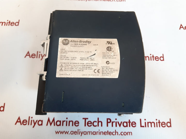 Allen-bradley 1606-xle240e ser.a power supply