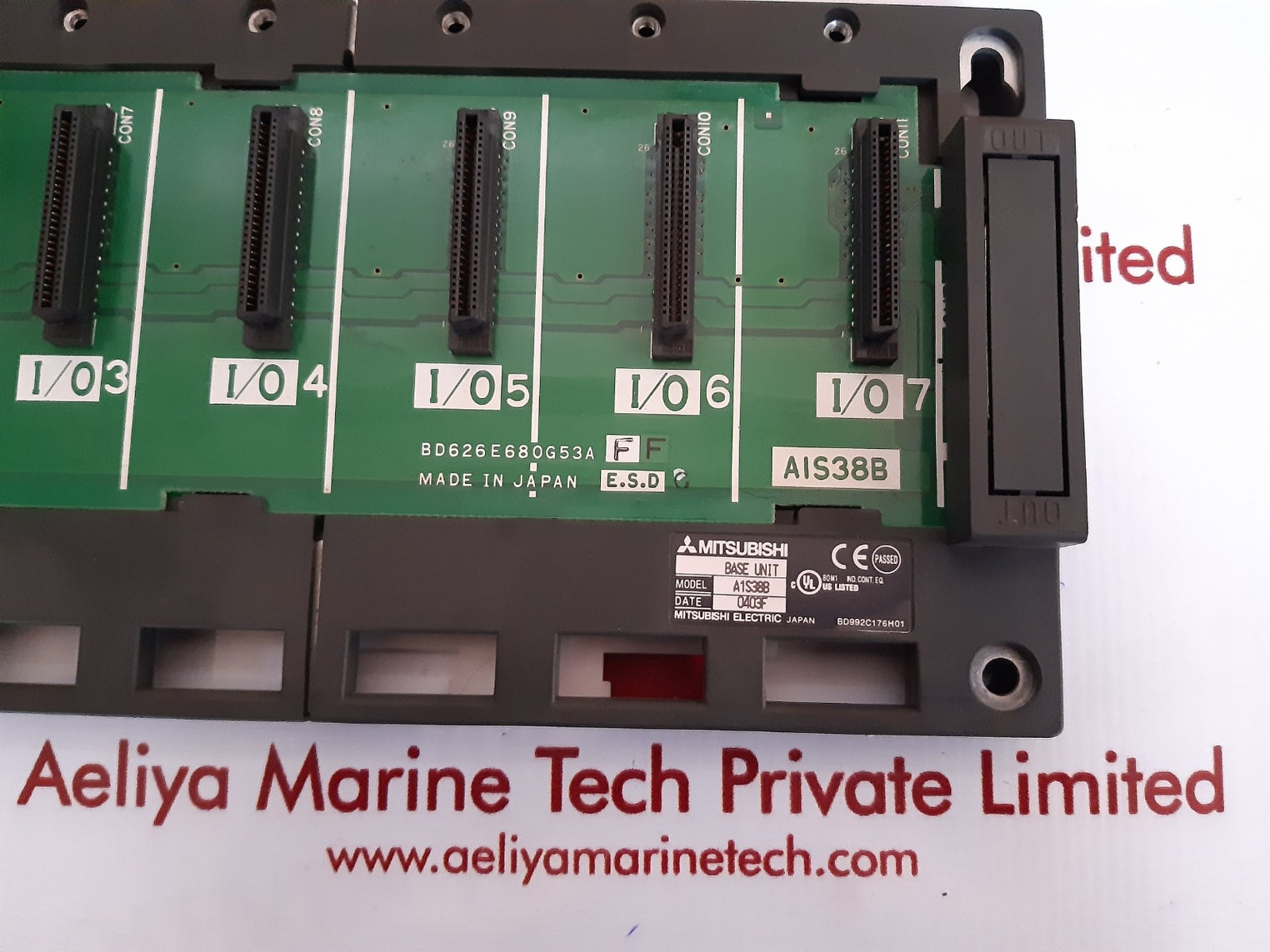 Mitsubishi a1s38b base unit bd626e680g53aff