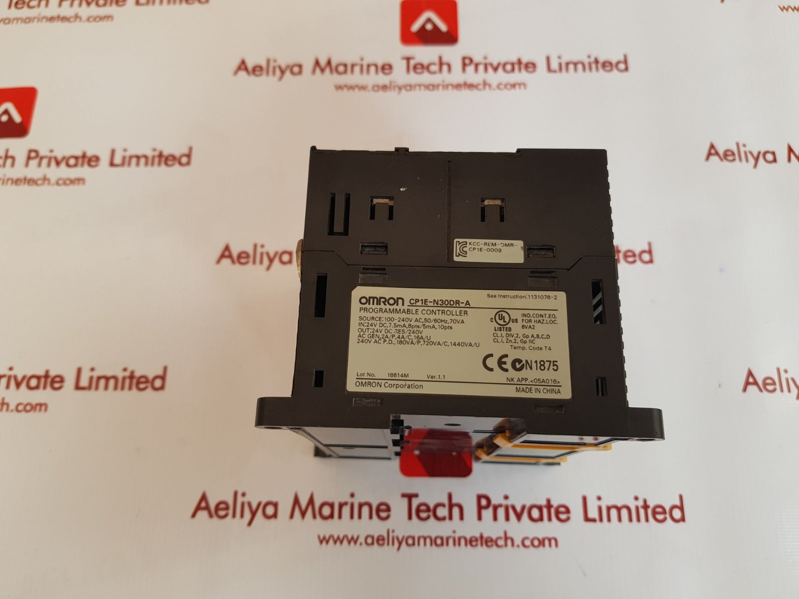 Omron cp1e-n30dr-a programmable controller