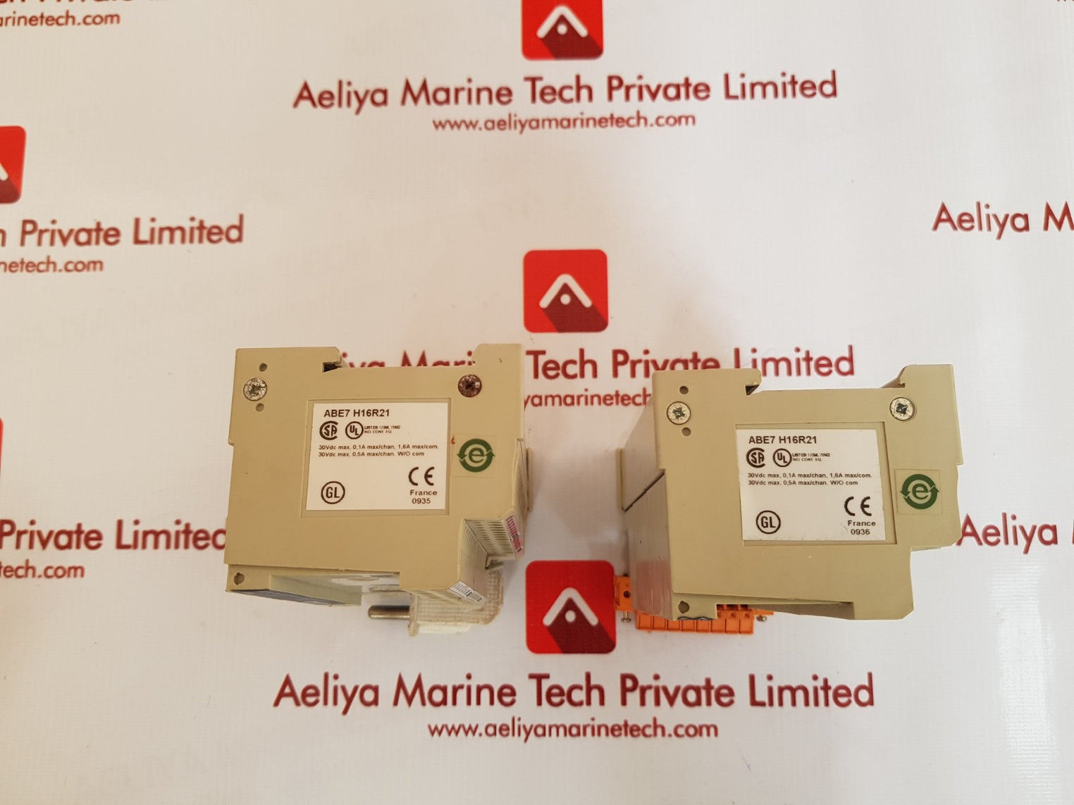 Telemecanique abe7 h16r21 terminal block