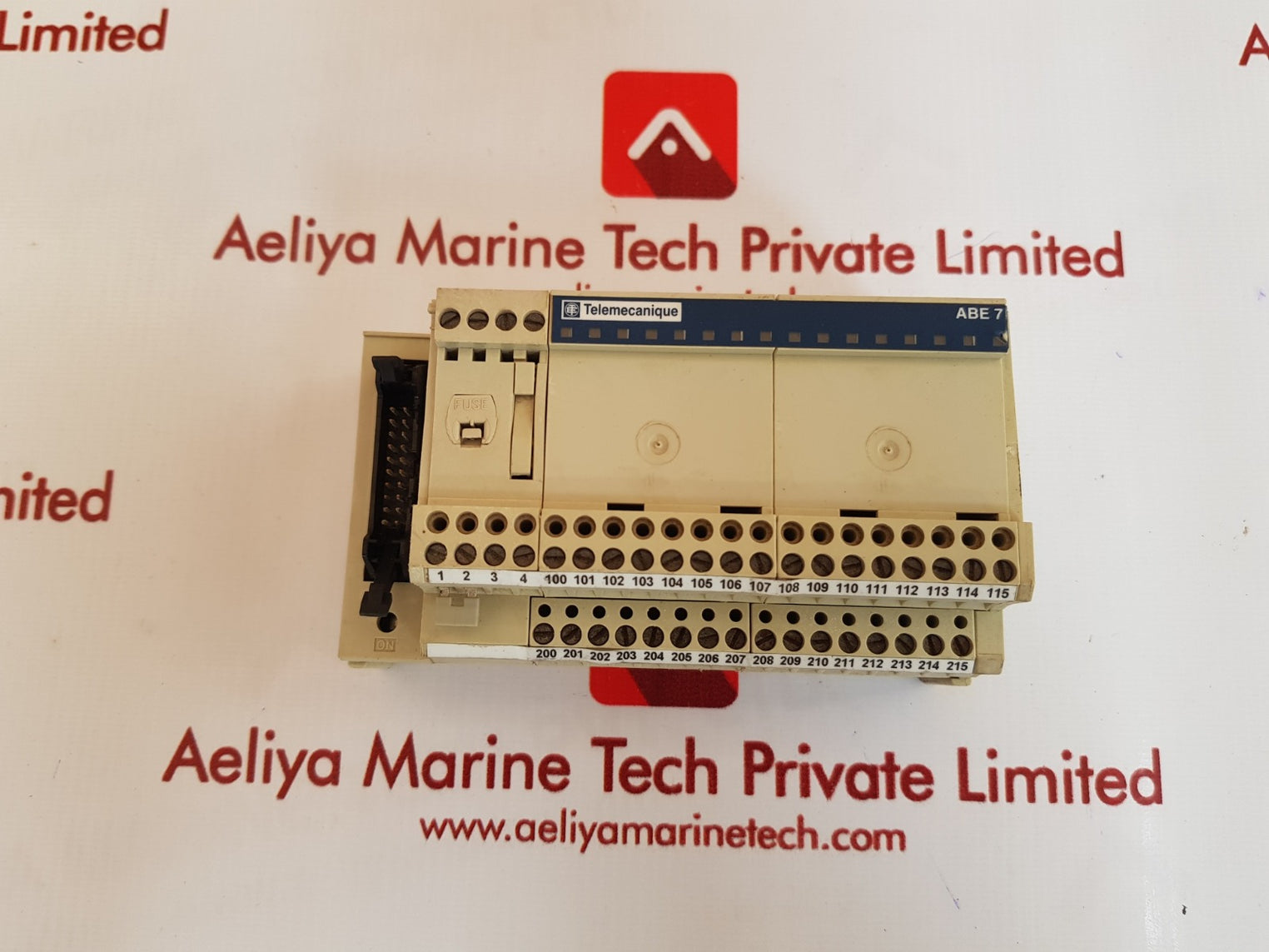 Telemecanique abe7 h16r21 terminal block