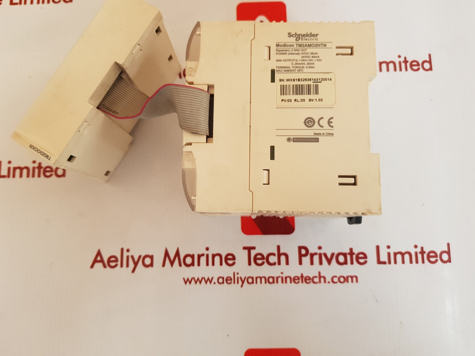 Schneider electric tm2amo2htn expansion module 