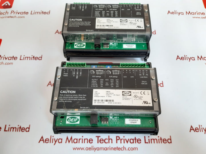 Deif iom220 analogue output module