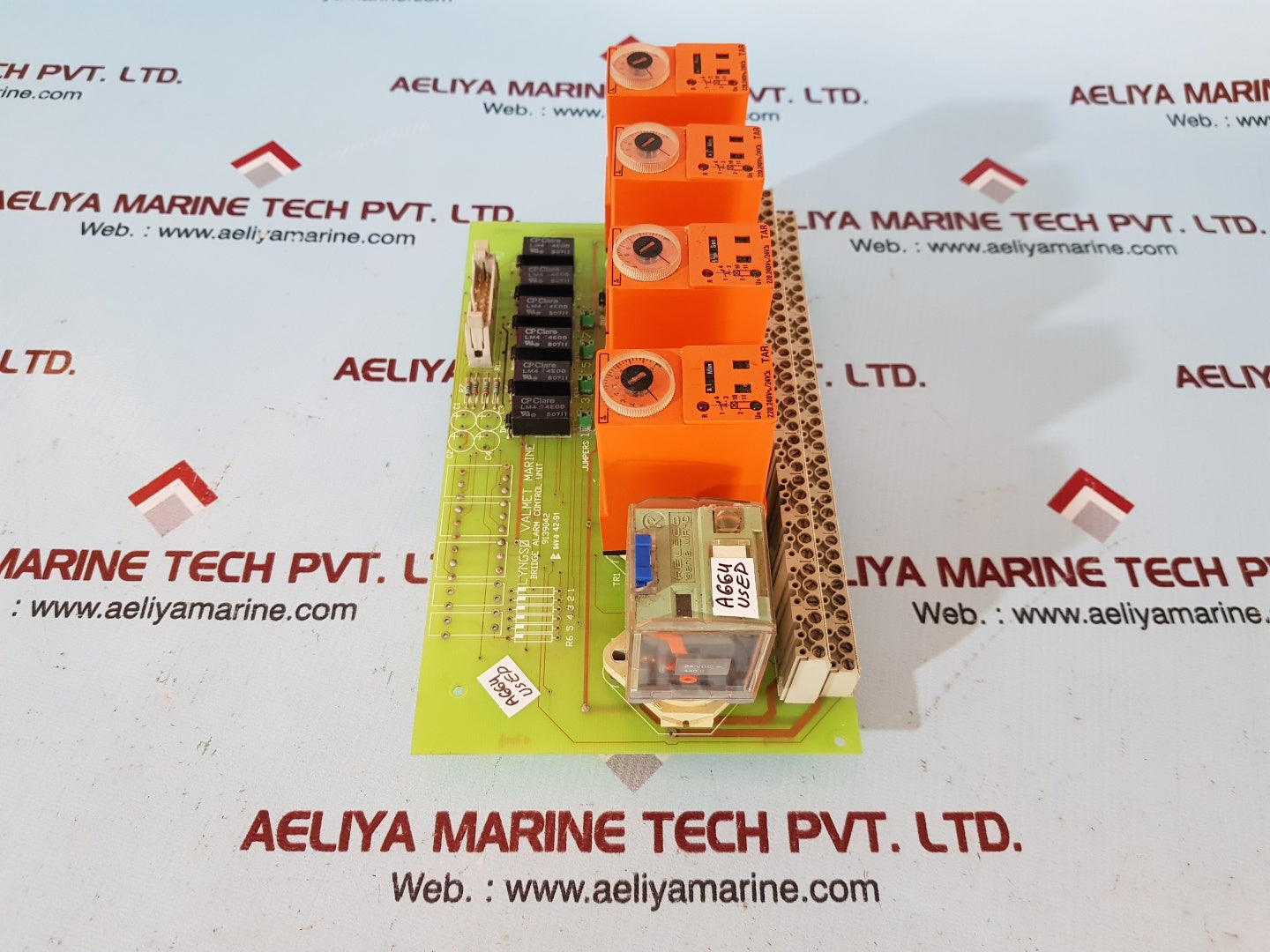 Lyngso valmet marine 9139042 bridge alarm control unit