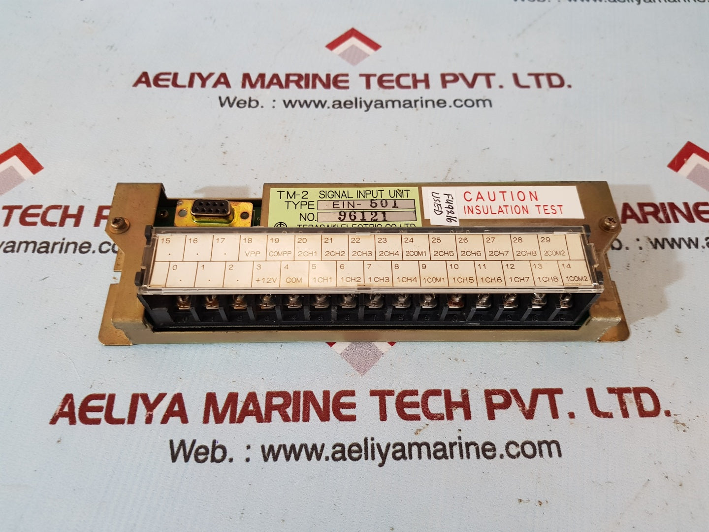 Terasaki ein-501 tm-2 signal input unit