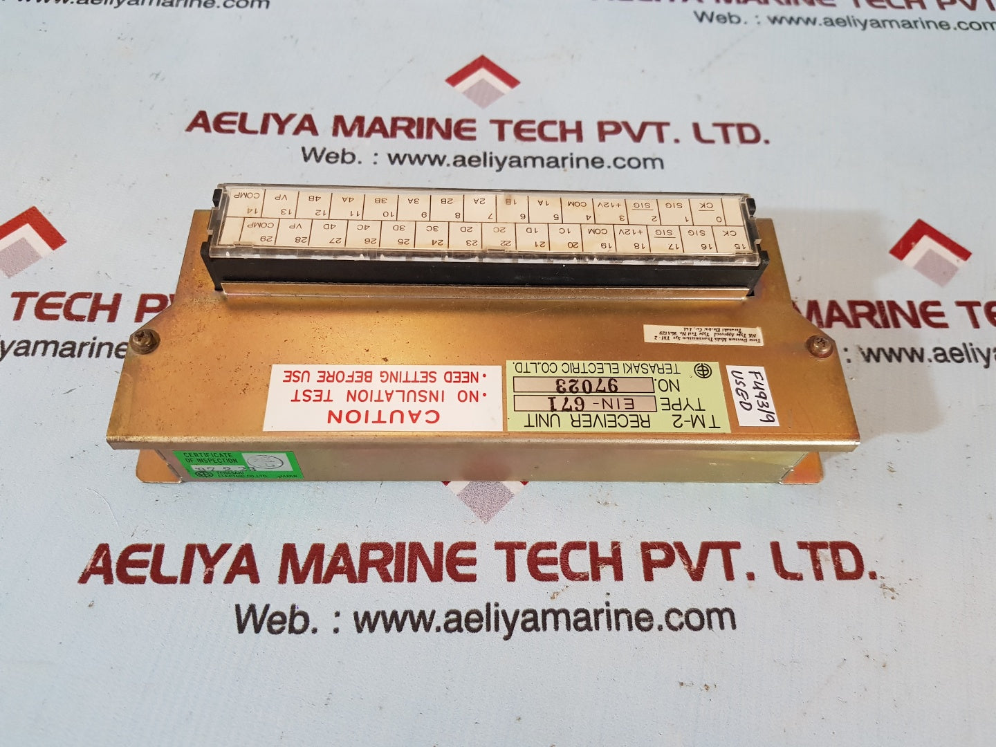 Terasaki ein-671 tm-2 receiver unit 97023