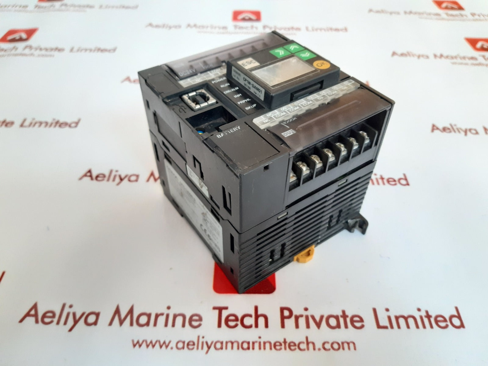 Omron cp1l-l20dr-d programmable controller