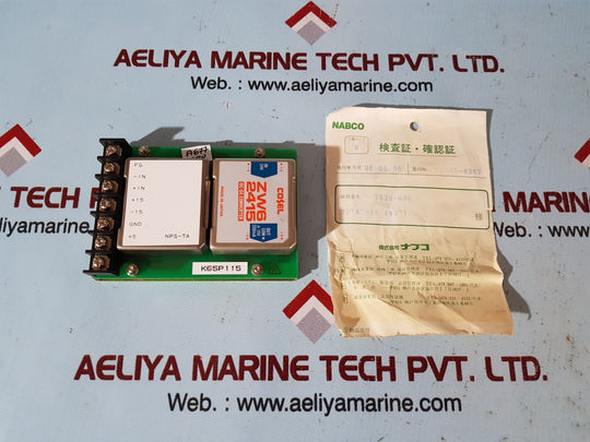 Nabco nps-ta power supply unit 73741379-01