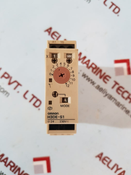 Omron h3de-s1 24-230vac timer module