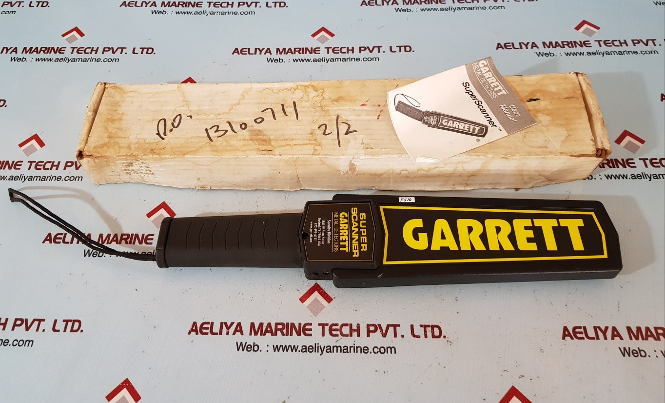 Garrett 1165180  super scanner hand held metal detector