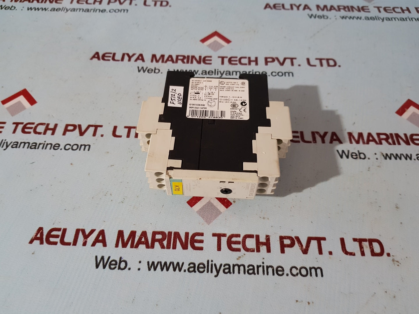 Siemens 3rp1532-1ap30 Time Relay Off Delay