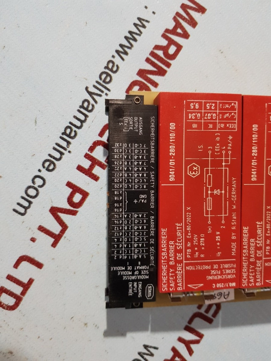 Stahl ics 1000 9061 solenoid  driver 250v