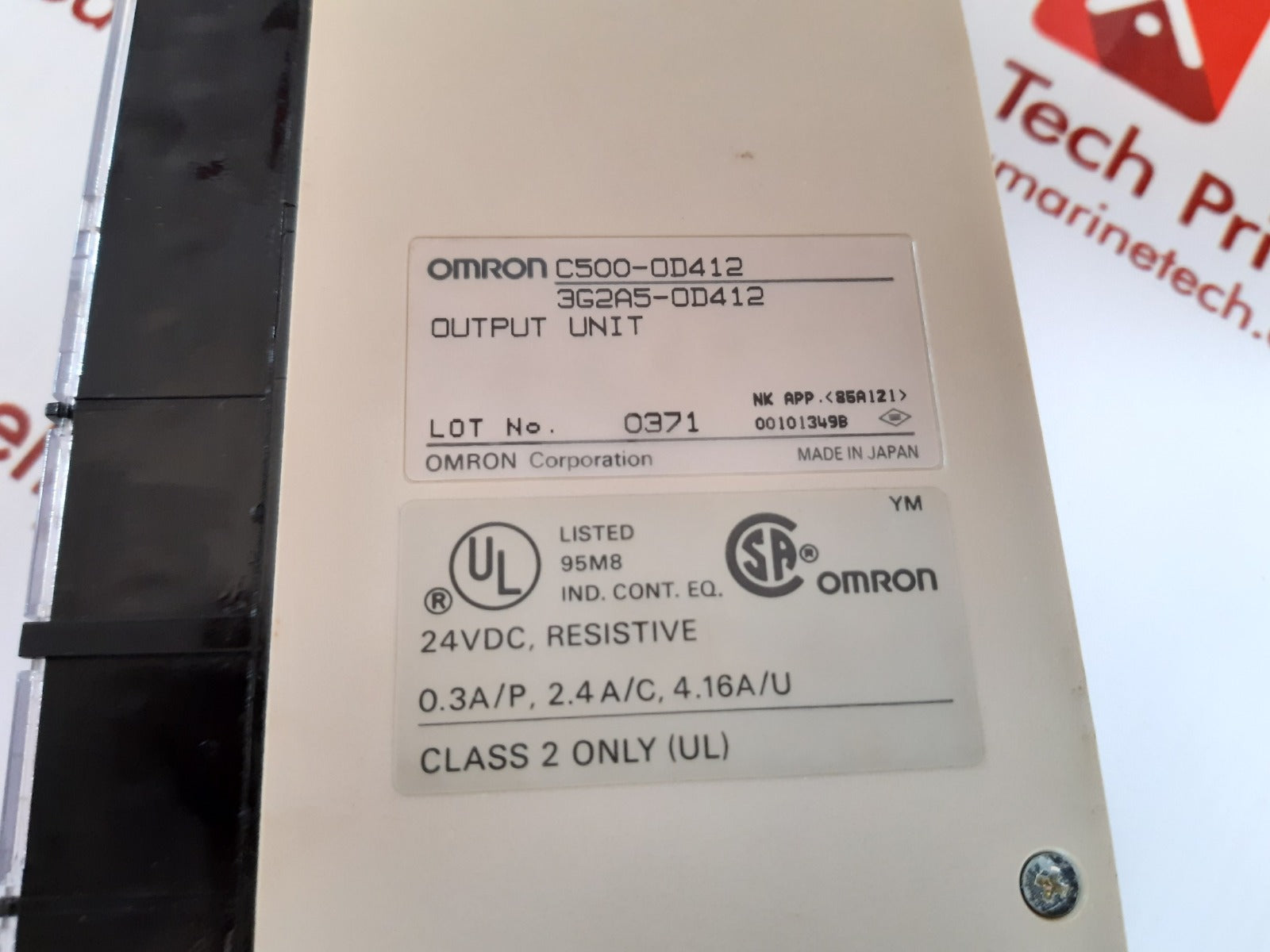 Omron c500 - od412 3g2a5 - od412 programmable controller output unit