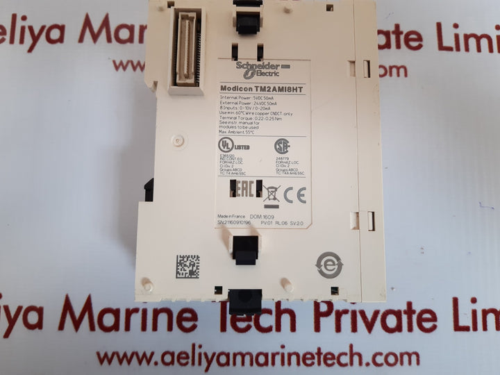Schneider electric tm2ami8ht plc i/o module rl:06