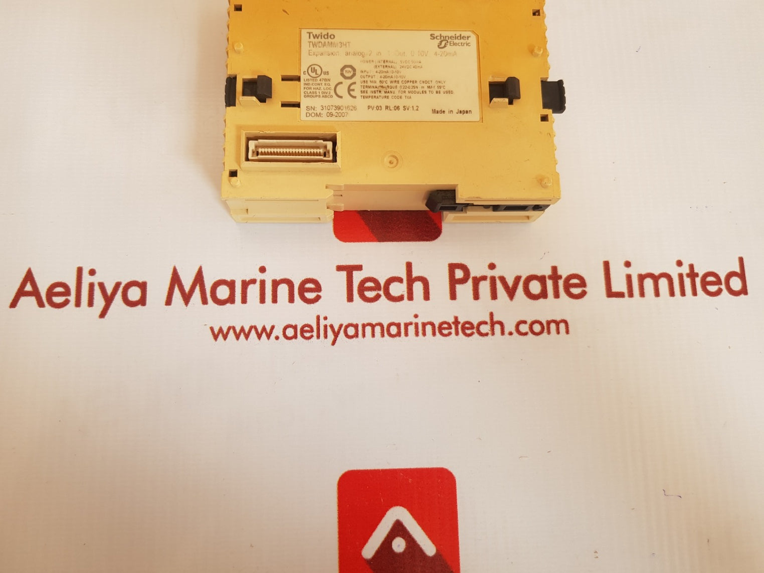 Schneider electric twdamm3ht analog i/o module 