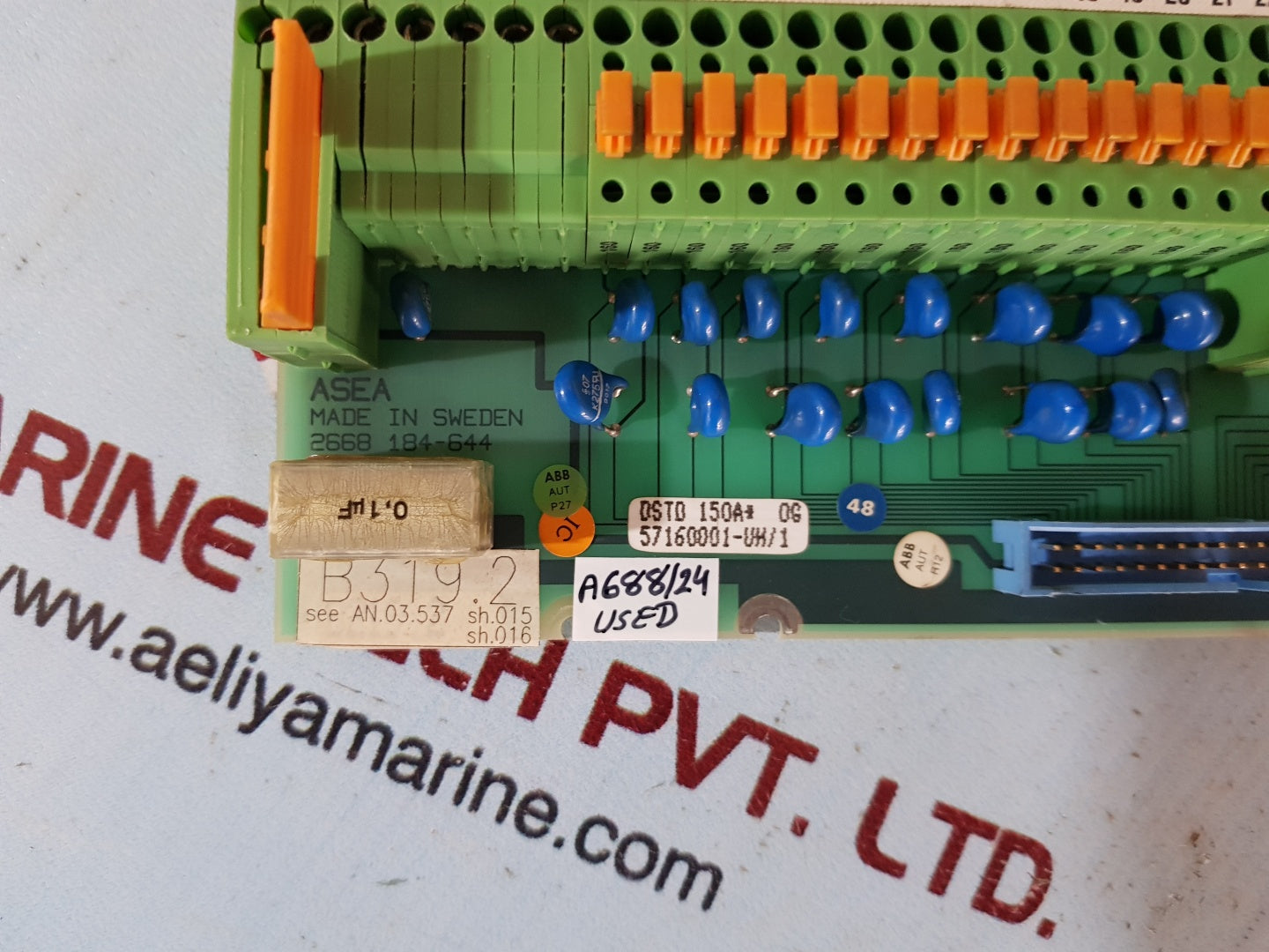 Asea 2668 184-644 connection deive unit