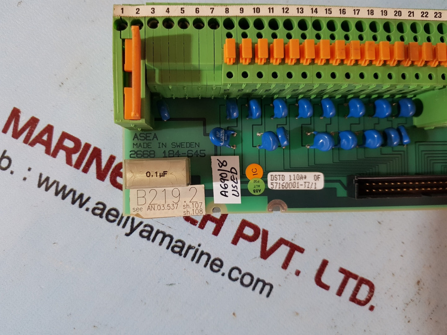 Asea 2668 184-645 pc board