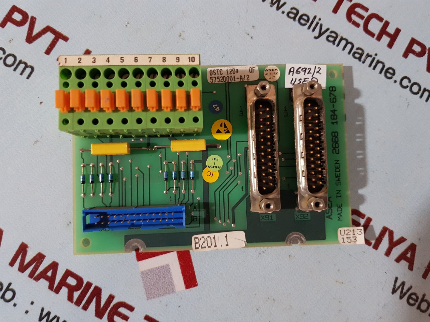 Asea 2668 184-678 pc board