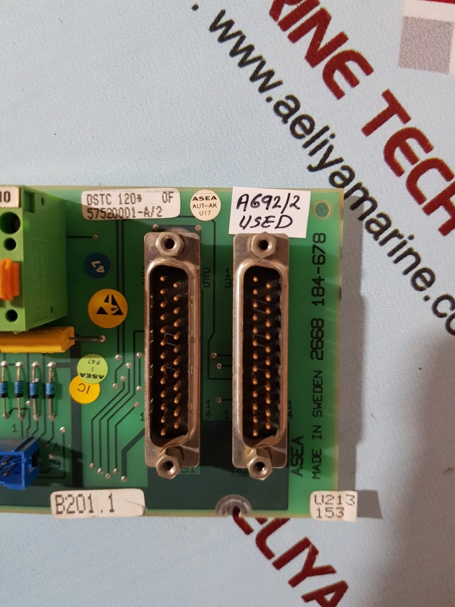 Asea 2668 184-678 pc board