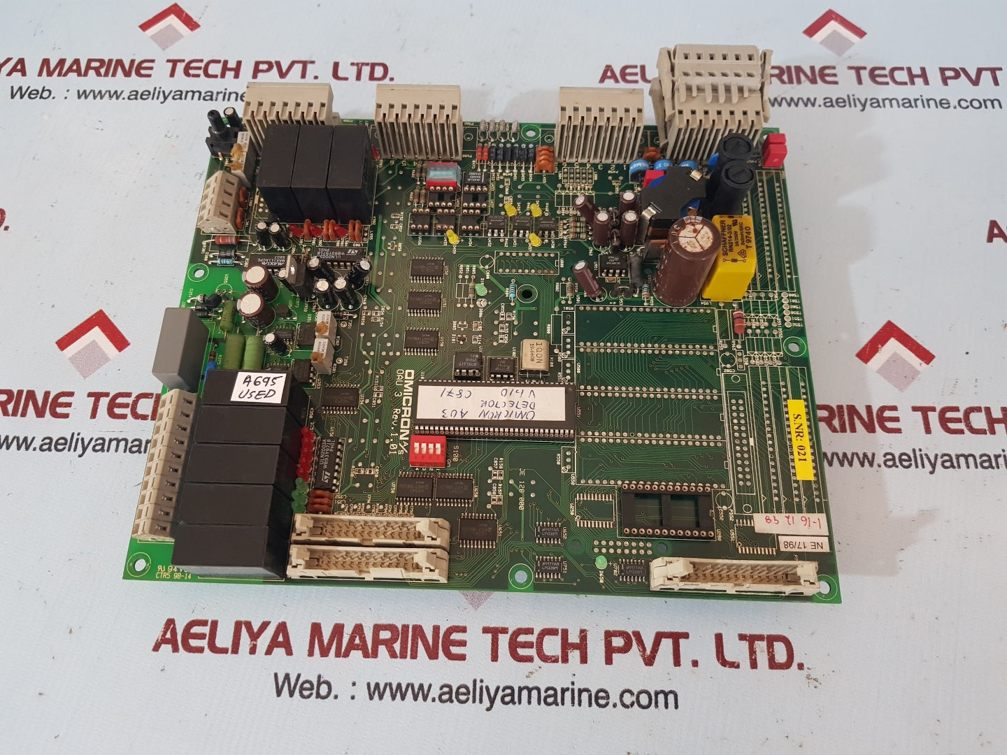 Omicron oau 3 pcb card rev.1.01