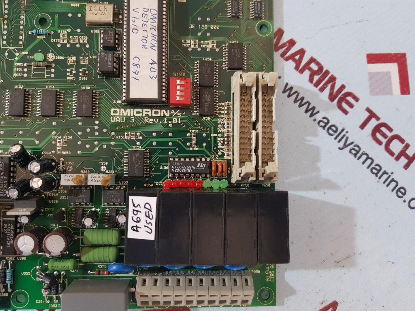 Omicron oau 3 pcb card rev.1.01