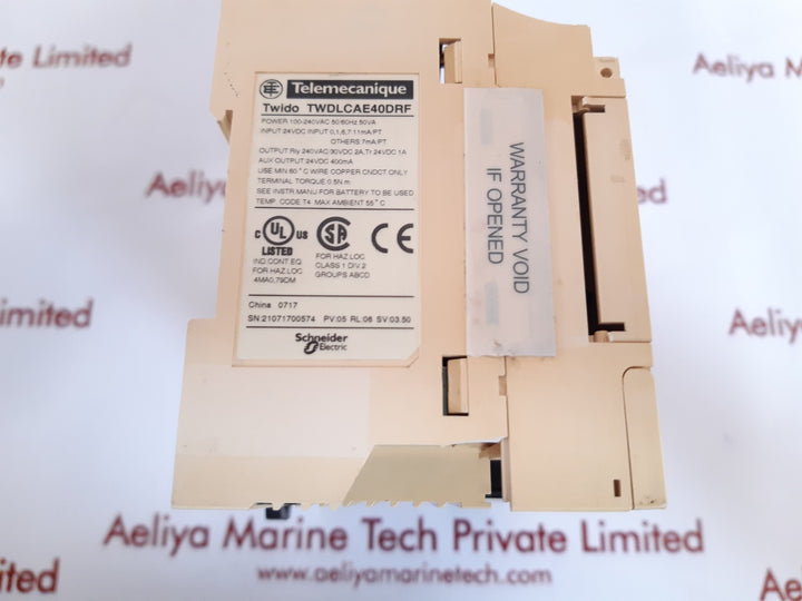 Telemecanique twdlcae40drf plc controller