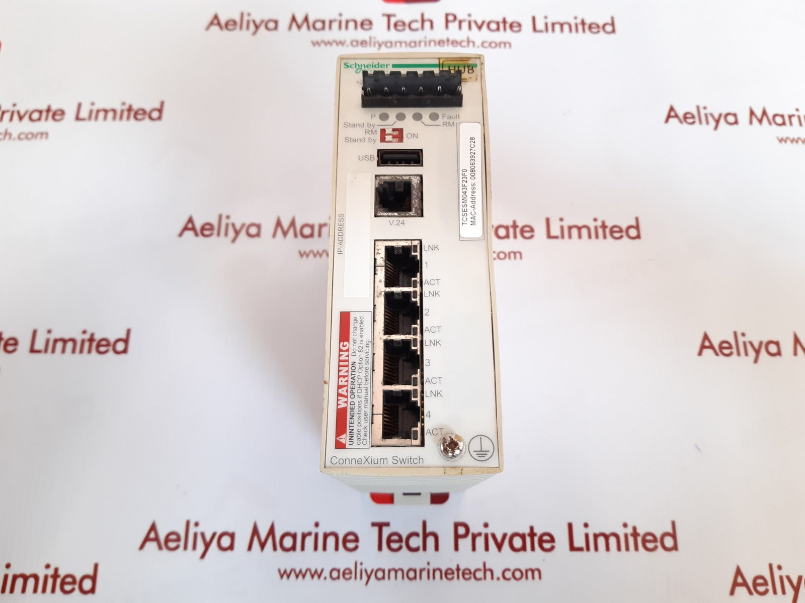 Schneider tcsesm043f23f0 connexium switch