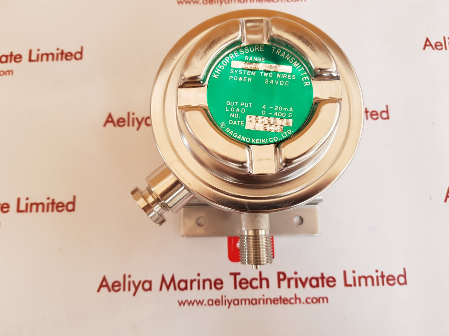 Nagano keiki kh50 pressure transmitter 1.5 mp2