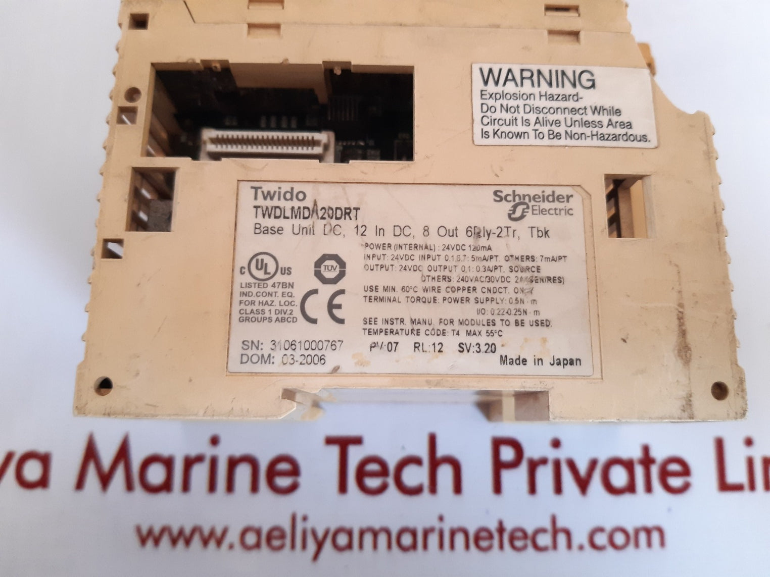 Schneider twdlmda20drt programmable controller re:12