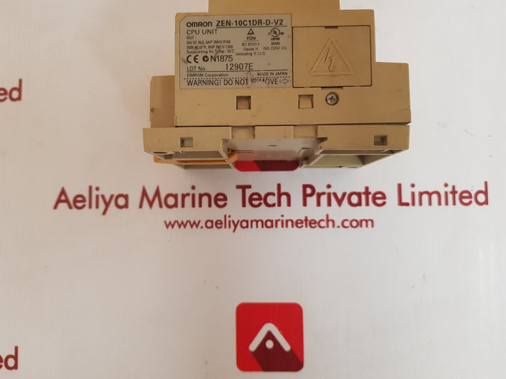 Omron zen-10c1dr-d-v2 programmable relay 