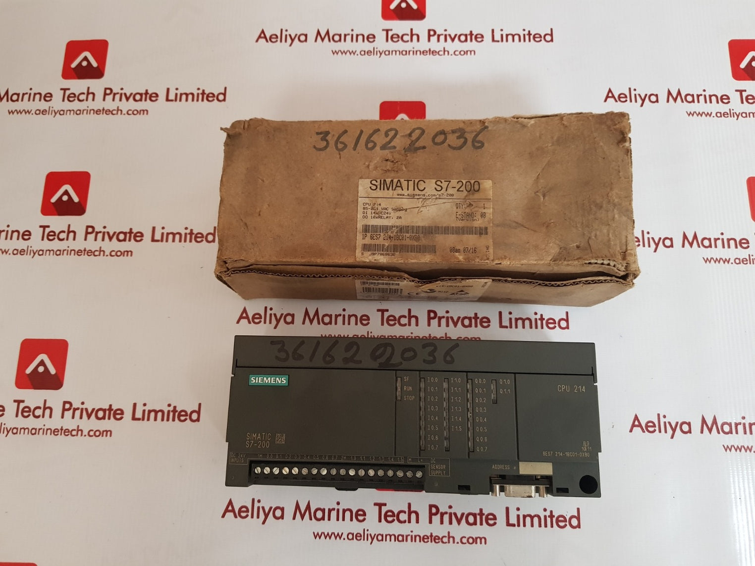 Siemens 6es7 214-1bc01-0xb0 plc module 