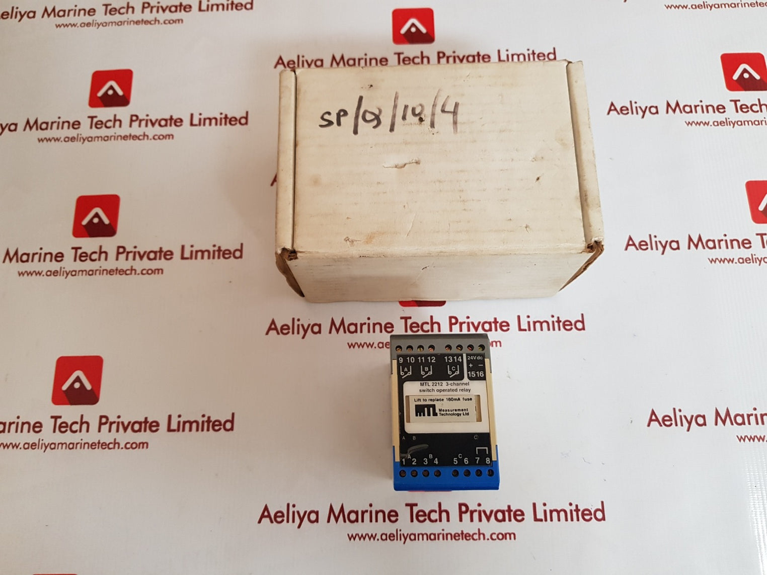 Measurement technology mtl2212 3-channel switch operated relay