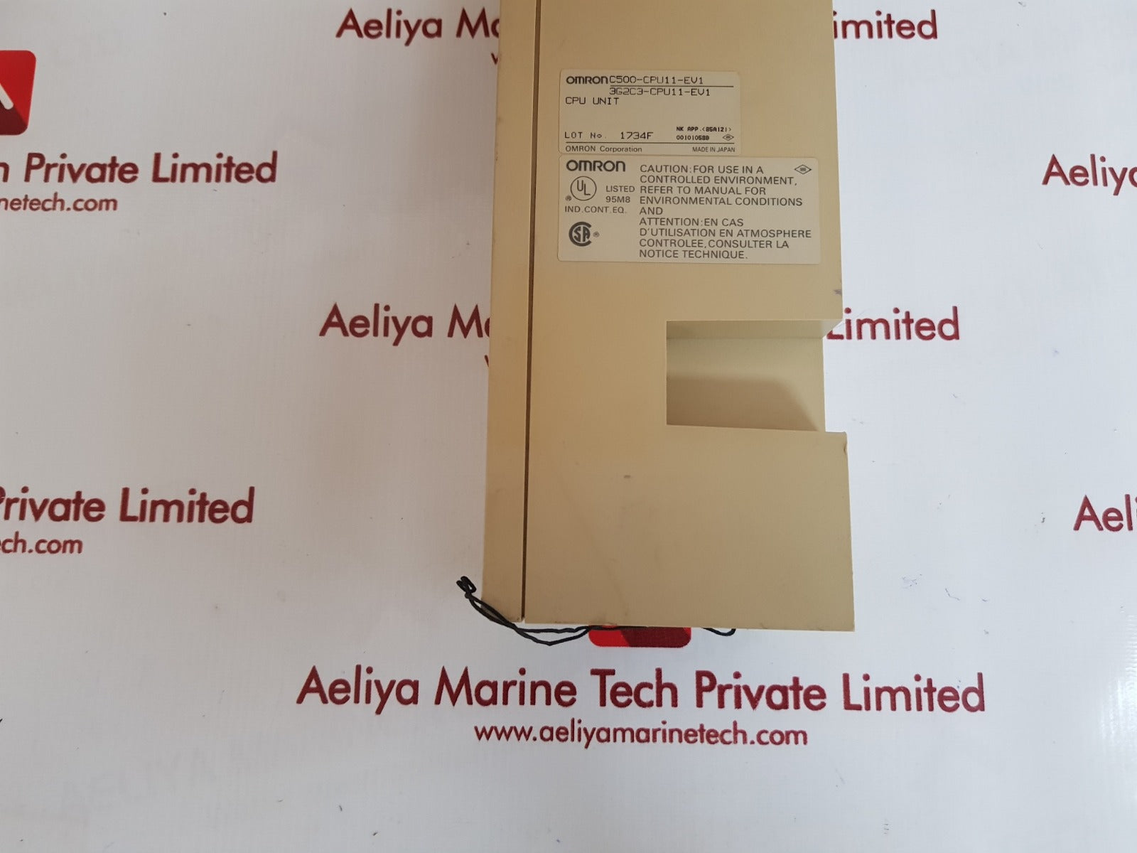 Omron c500-cpu11-ev1 programmable controller