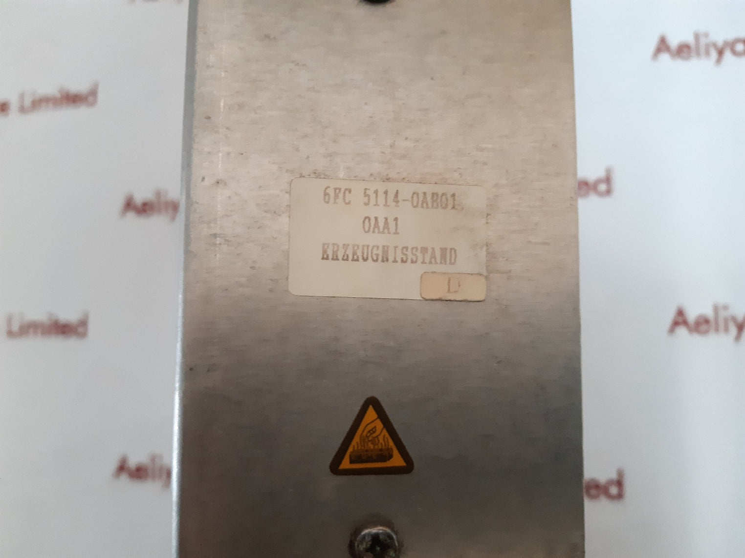 Siemens 6fc5114-0ab01-01-0aa1 power supply module