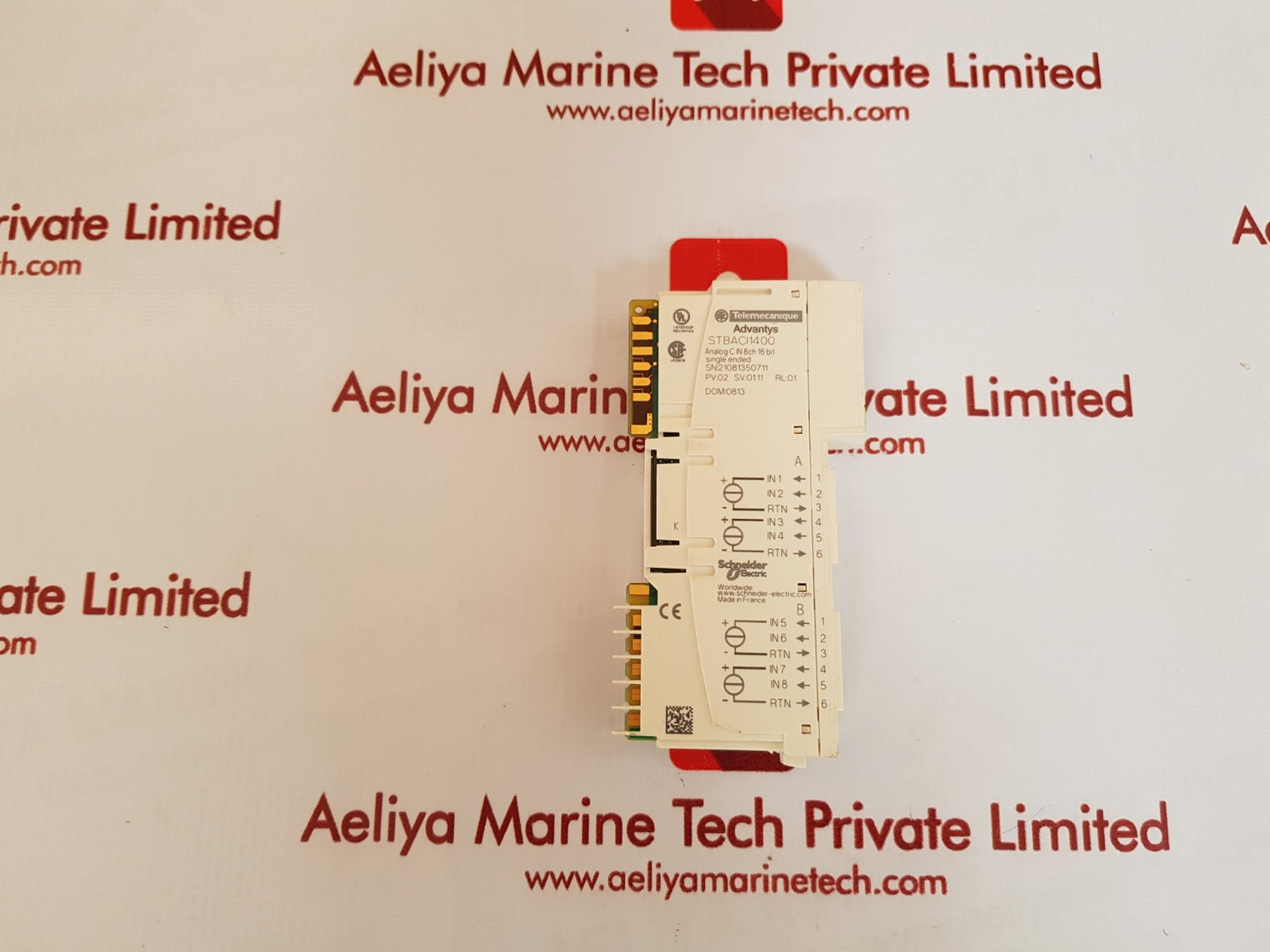 Telemecanique /schneider electric stbaci1400 input module rl:01