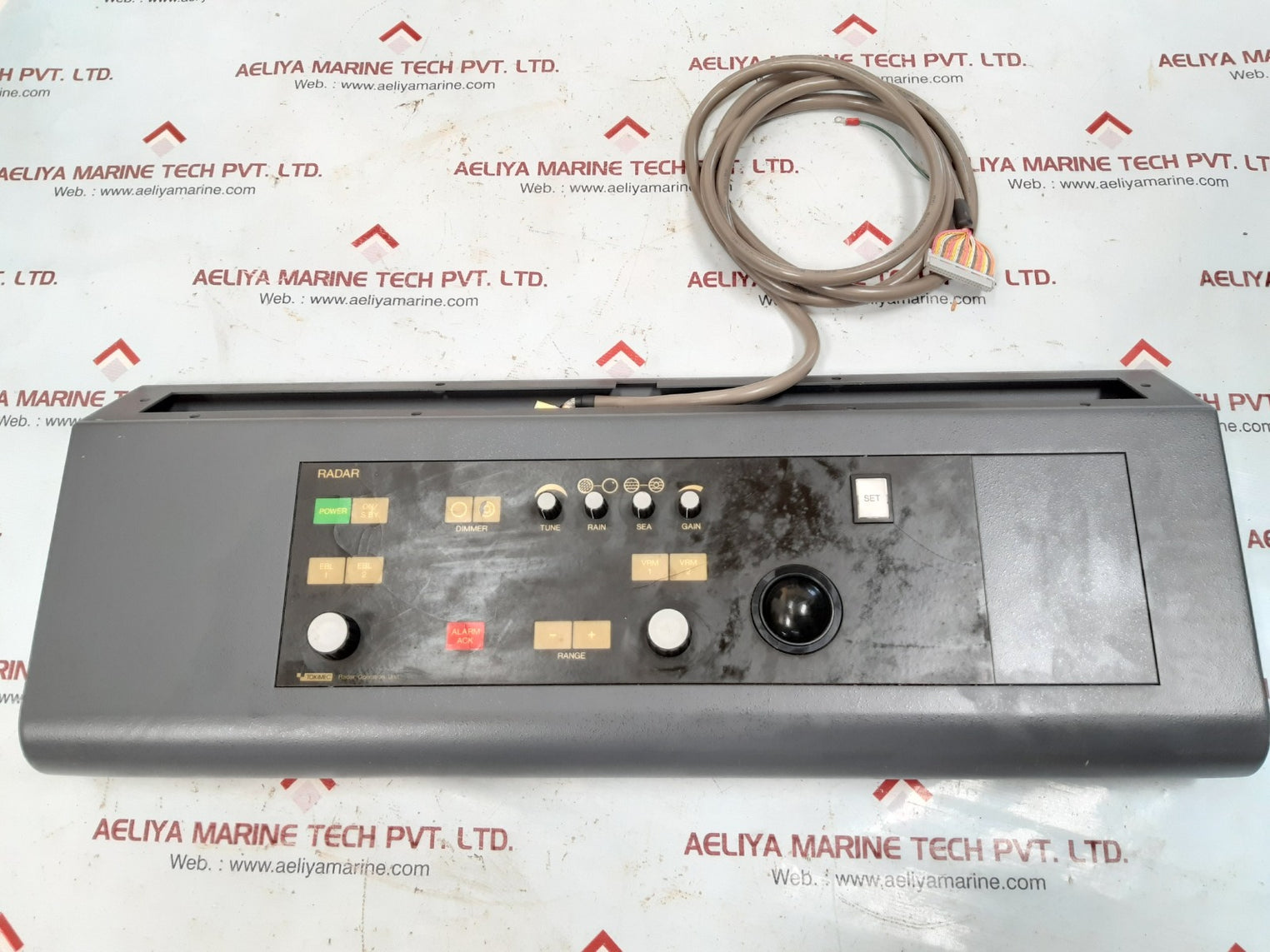 Radar operation unit ball keyboard