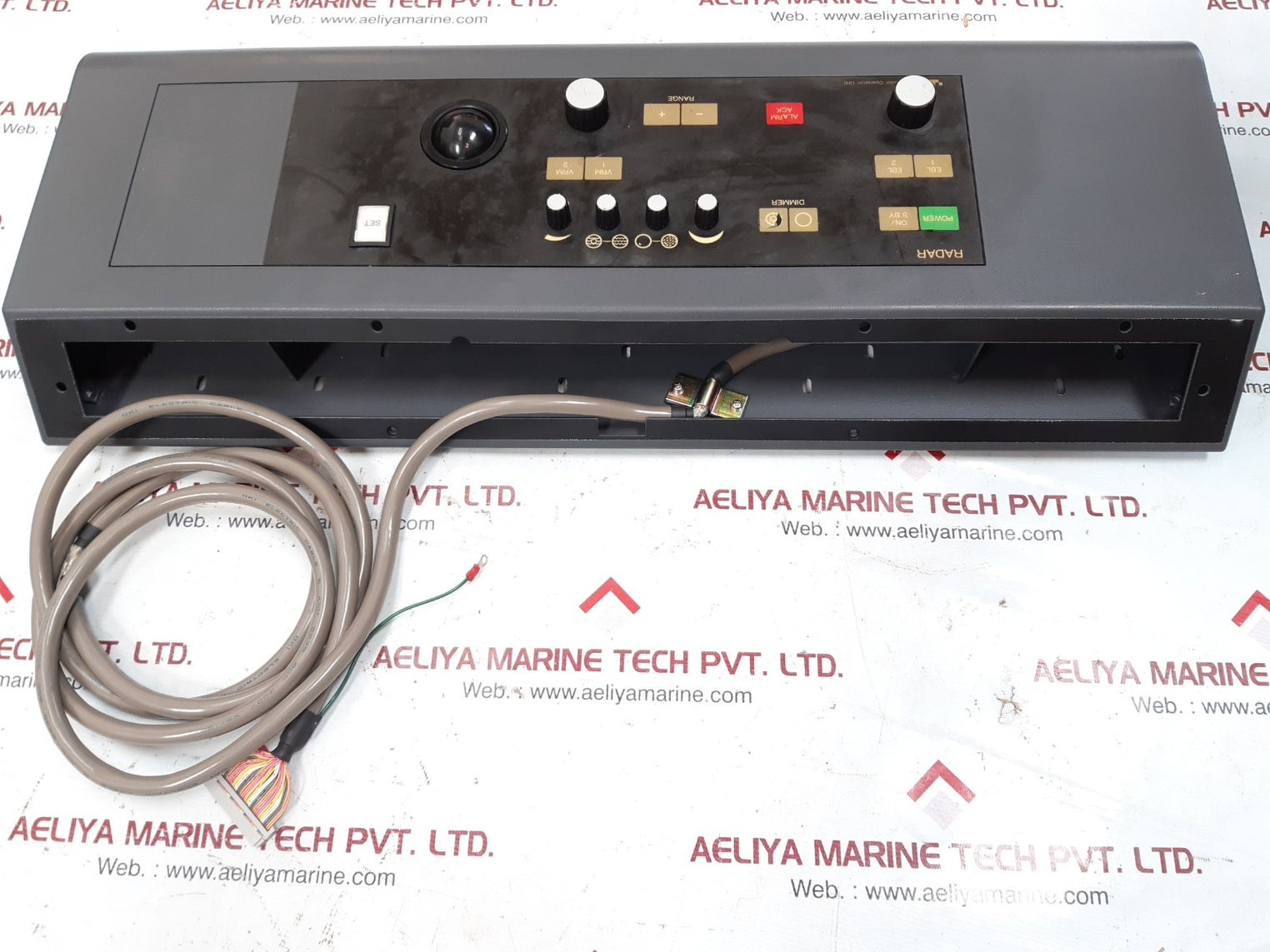 Radar operation unit ball keyboard