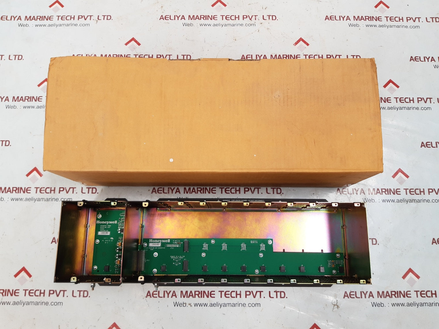 Honeywell hc900 controller 900r08r-0101 8 slot redundant ps ext.rack