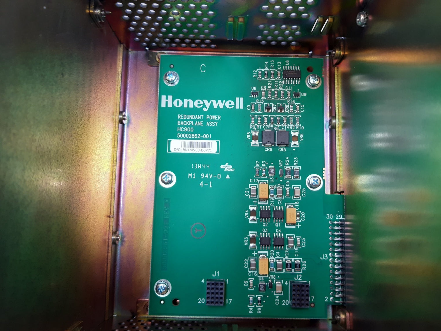 Honeywell hc900 controller 900r08r-0101 8 slot redundant ps ext.rack