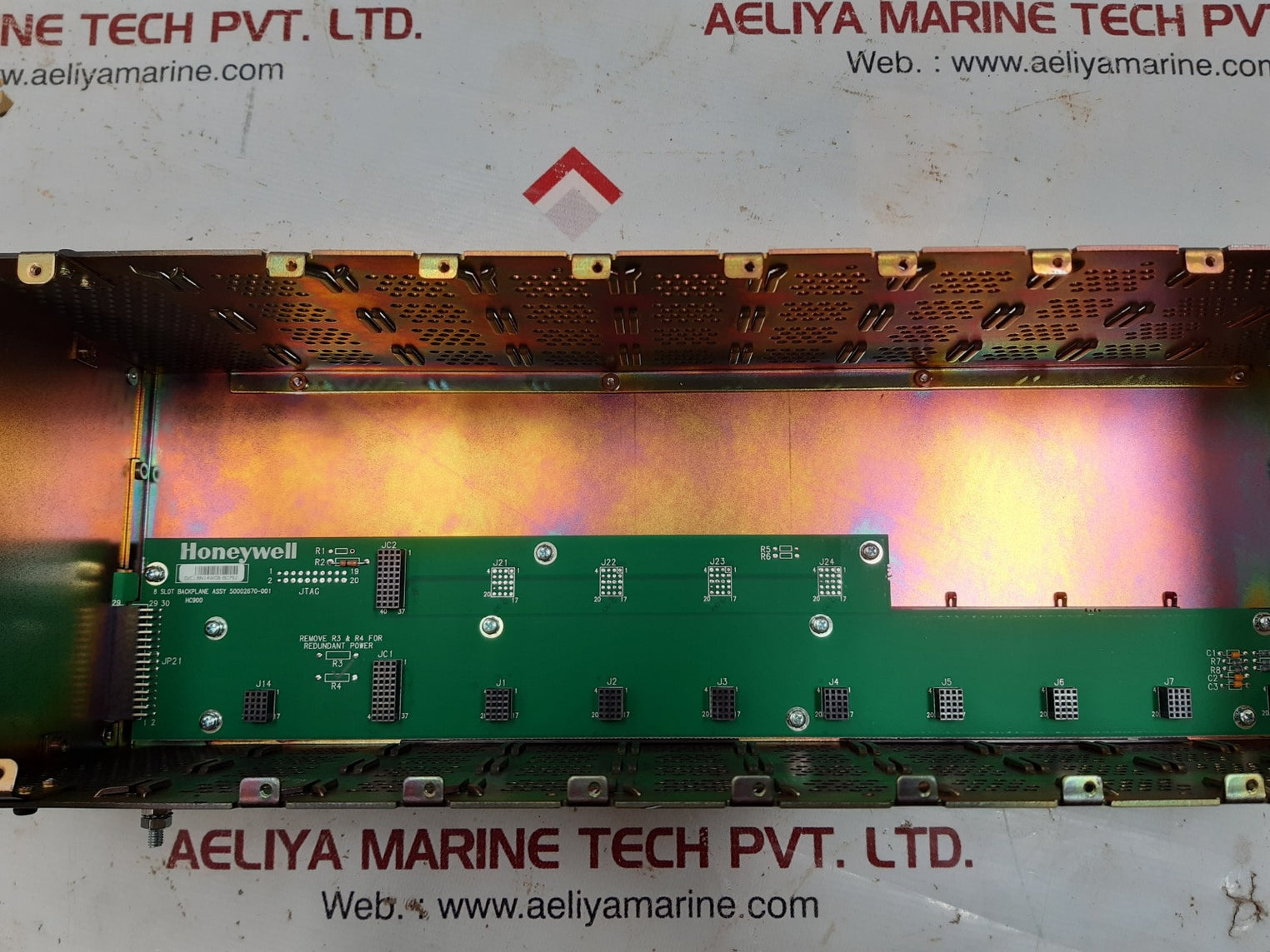 Honeywell hc900 controller 900r08r-0101 8 slot redundant ps ext.rack