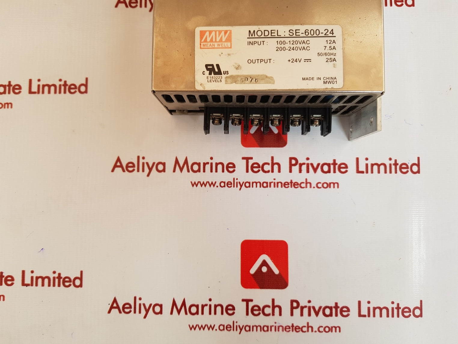 Mean well se-600-24 power supply 