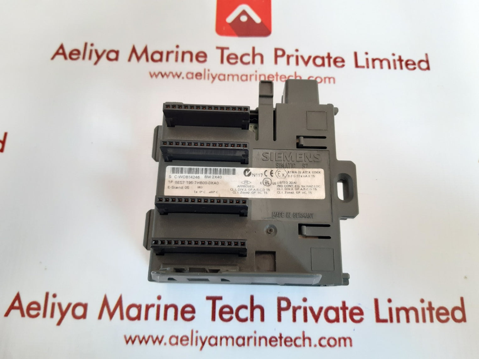 Siemens simatic s7 6es7 195-7hb00-0xa0 power module