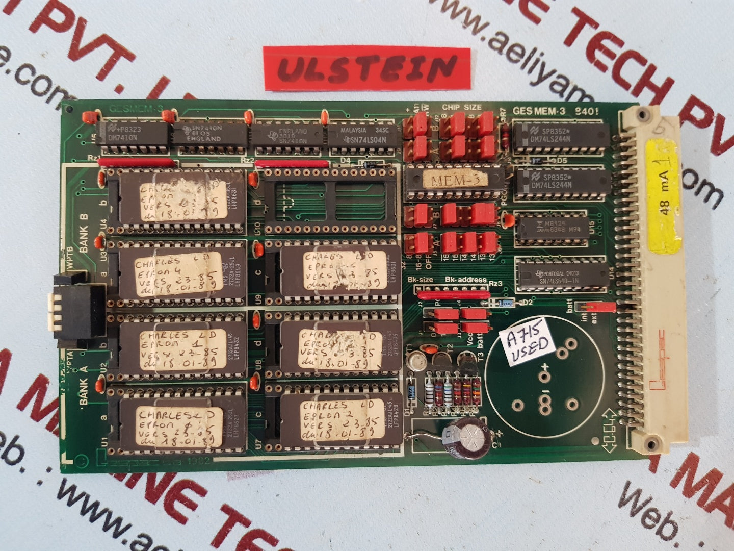 Ulstein gesmem.3 8401 pcb card