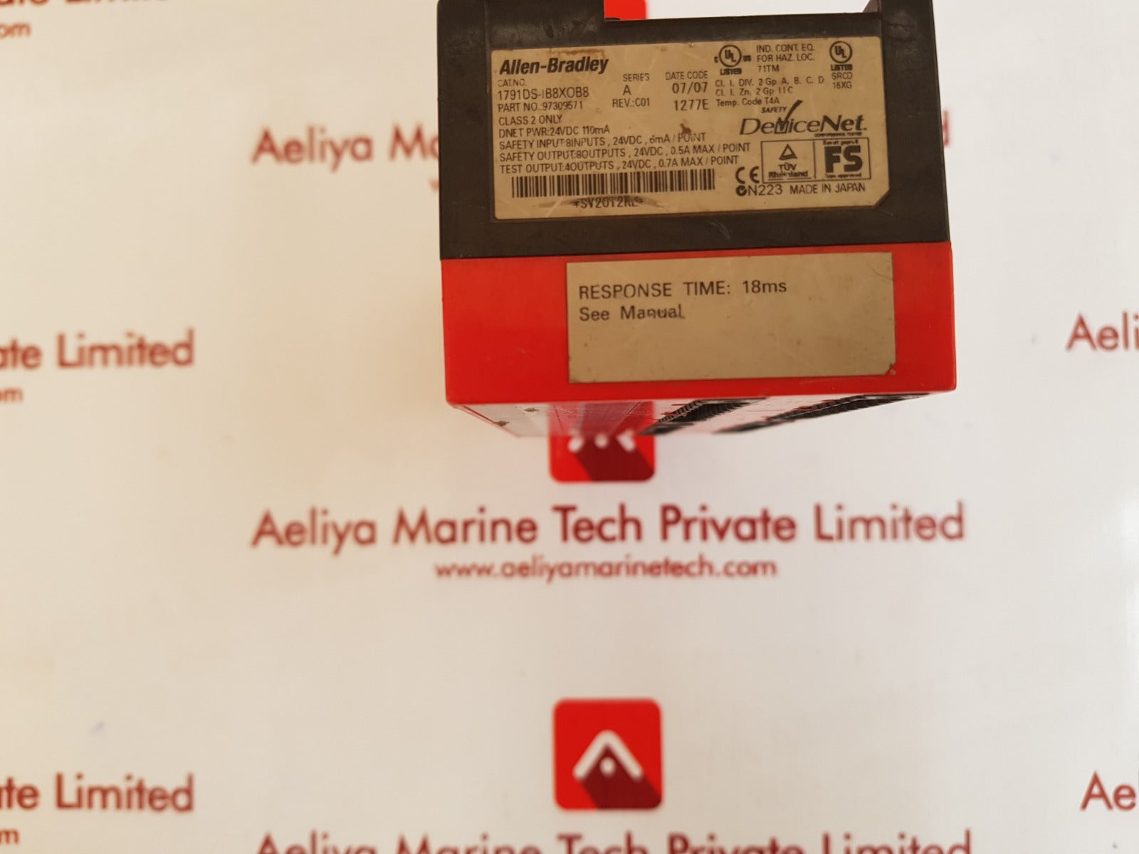 Allen-bradley 1791ds-ib8xob8 compact block ser.A