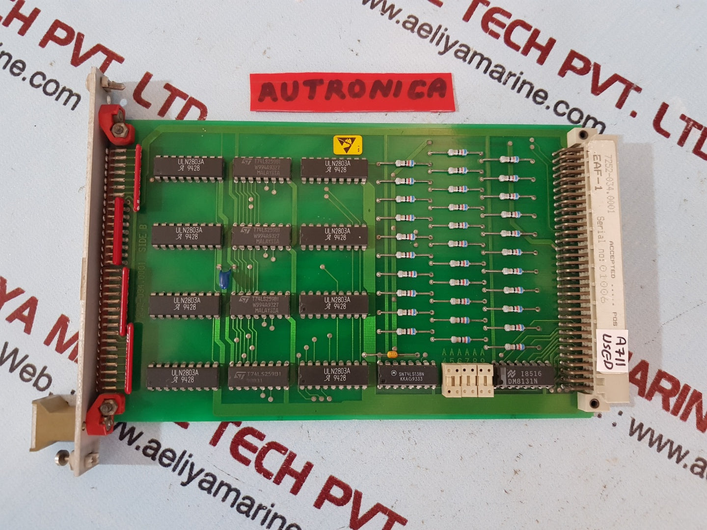 Autronica eaf-1 pcb card 7252-034.0001